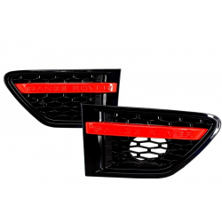 Pack Calandre Look Autobiography noir rouge pour Range Rover Sport 2010-2013