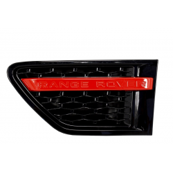 Pack Calandre Look Autobiography noir rouge pour Range Rover Sport 2010-2013