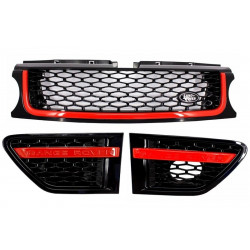 Calandre Look Autobiography Black Red Pack for Range Rover Sport 2010-2013
