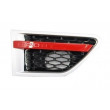 Grilles Latérales Silver Rouge pour Range Rover Sport 2010-2013 Grilles Latérales Silver Rouge pour Range Rover Sport 2010-2013