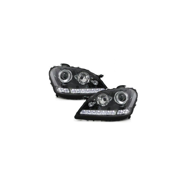 Farol preto para Mercedes ML W164