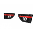 Griglie laterali nere e rosse per Range Rover Sport 2010-2013