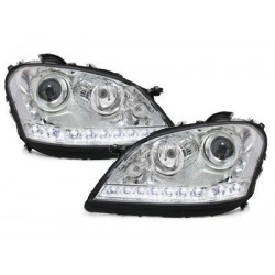 Faro cromato Mercedes ML W164