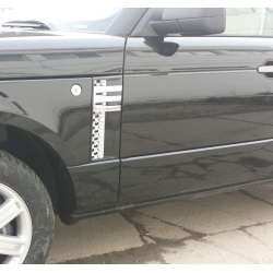 Grilles latérales Noir pour Range Rover Vogue 2002 2012