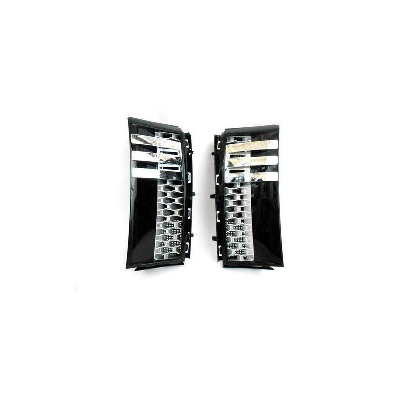 Grades laterais pretas para Range Rover Vogue 2002 2012