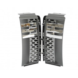 Grades laterais de prata para Range Rover Vogue 02-12