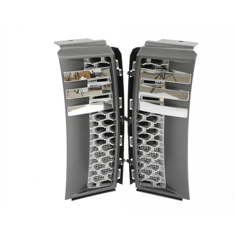Grilles latérales Silver pour Range Rover Vogue 02-12