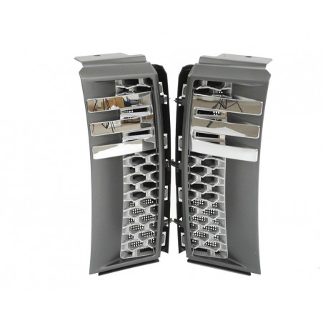 Grilles latérales Silver pour Range Rover Vogue 02-12 Grilles latérales Silver pour Range Rover Vogue 02-12
