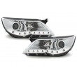 Chromen LED-koplampen voor Tiguan 2007-2011