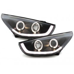 Zwarte koplamp voor hyundai IX35 2009 +