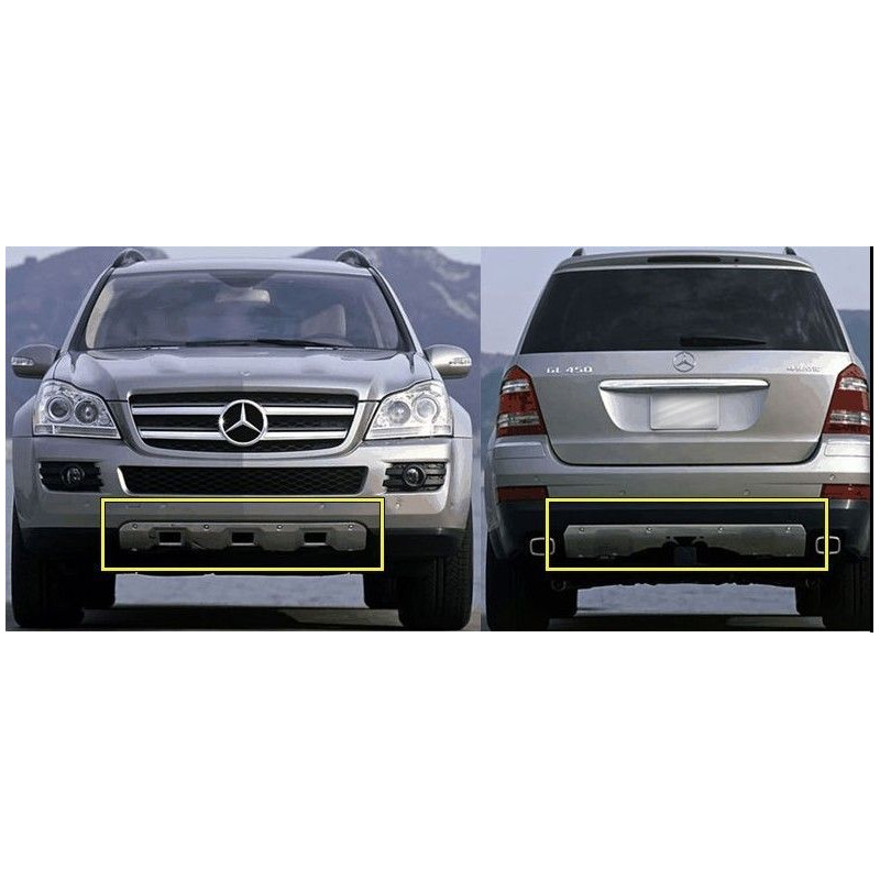 Protezione paraurti per Mercedes GL X164