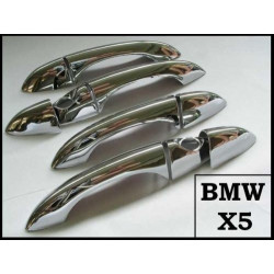 Tampas do punho do cromo para BMW X5 E53