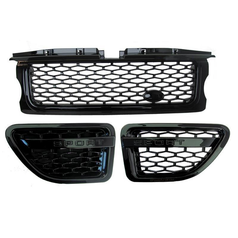 Pacchetto griglia nera per Range Rover Sport 2005-2009 Autobiography Look