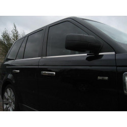 Chrom-Fenstergummiabdeckung für Range Rover Sport