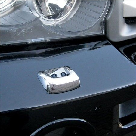 Couvre Lave Phare Chrome pour Range Rover Couvre Lave Phare Chrome pour Range Rover