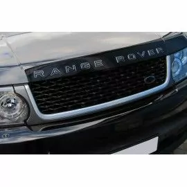 Lettrage 3D Noir / Chrome pour Range Rover Sport