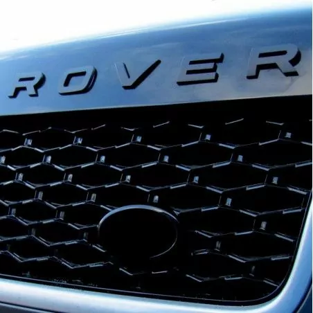 Lettrage 3D Noir Mate pour Range Rover Sport