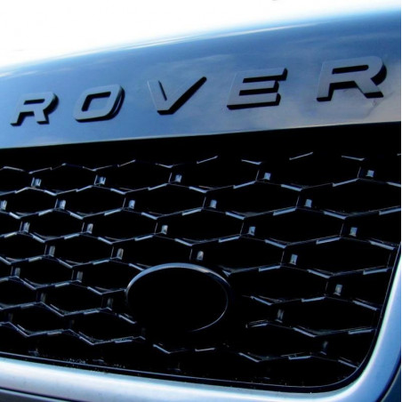 Scritta 3D nera opaca per Range Rover Sport Scritta 3D nera opaca per Range Rover Sport