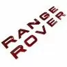Lettrage 3D Rouge pour Range Rover Sport