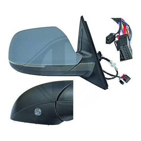 Specchietto retrovisore destro riscaldato elettricamente + illuminazione pavimento Audi Q5 Specchietto retrovisore destro riscaldato elettricamente + illuminazione pavimento Audi Q5