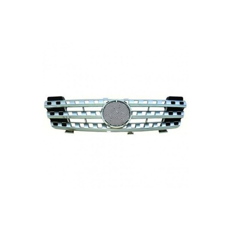 Griglia cromata argento per Mercedes ML W164 05-11
