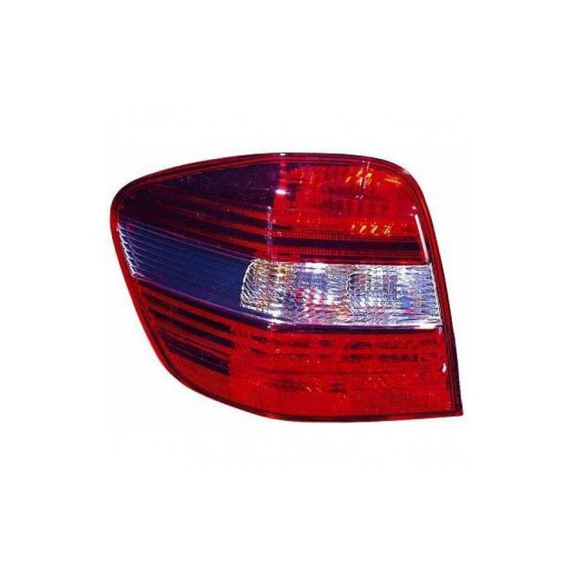 Fanale posteriore sinistro rosso nero per Mercedes ML W164 05-08