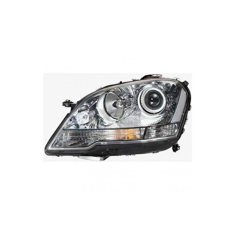 Schwarzer linker Scheinwerfer für Mercedes ML W164 2008-2011