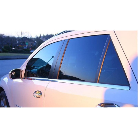 Barras de ventana de acero cromado para Mercedes ML W164 Barras de ventana de acero cromado para Mercedes ML W164