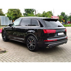 Embouts d'échappement Silver look SQ7 pour AUDI Q7 4M