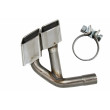 Embouts d'échappement Silver look SQ7 pour AUDI Q7 4M Embouts d'échappement Silver look SQ7 pour AUDI Q7 4M