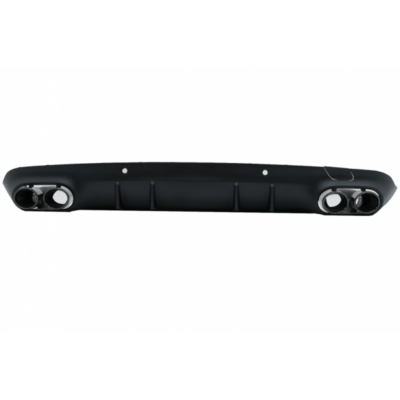 Look 53 AMG Diffuser with Black Exhaust for Mercedes CLS C257