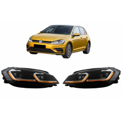 FARI A LED LOOK R PER VOLKSWAGEN GOLF 7 FACELIFT