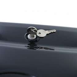 Boîte de Rangement Latérale Noir Brillant pour Land Rover Defender L663 90/110