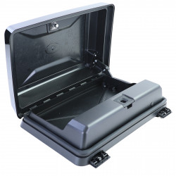 Boîte de Rangement Latérale Noir Brillant pour Land Rover Defender L663 90/110