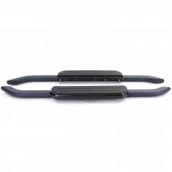 Black Aluminum Side Steps for Land Rover Defender L663 90 (2019+)