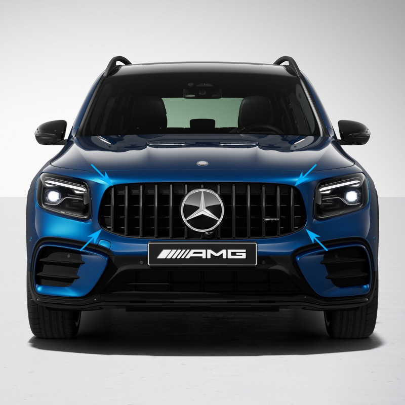 Panamericana AMG Calandral for Mercedes GLB X247 Facelift - Mercedes-Benz original room