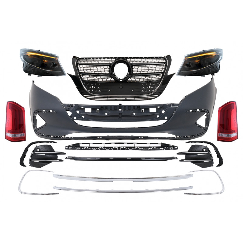 Corpo completo Kit Mercedes V Classe / Vito W447 Look 2025 (2014-2024)