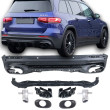 Diffusore posteriore look 35 AMG per Mercedes GLB X247