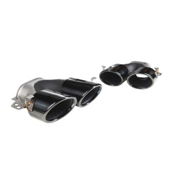 Black 45 AMG look diffuser for Mercedes GLB X247