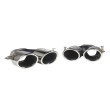 AMG 45 look diffuser chromed outputs for Mercedes GLB