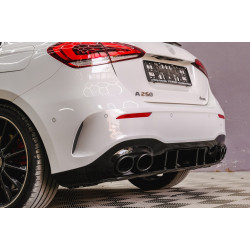 Diffuser + Exhaust Look A45 AMG - Mercedes Class A W177