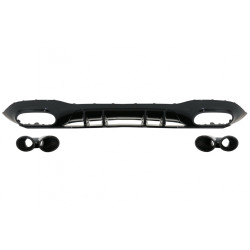 DIFFUSORE + SCARICO LOOK A45 PER MERCEDES CLASSE A W177