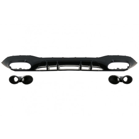 DIFUSOR + ESCAPE LOOK A45 PARA MERCEDES CLASE A W177