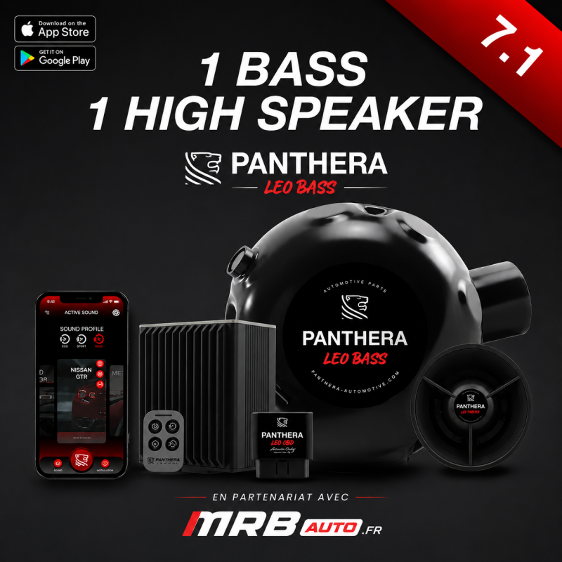 Active Sound System Panthera LEO ASC 7.1 - Sound Booster OBD Plug & Play