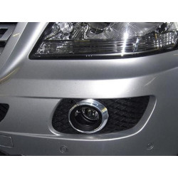 Capa cromada para farol de neblina para MERCEDES ML W164 2005-2009