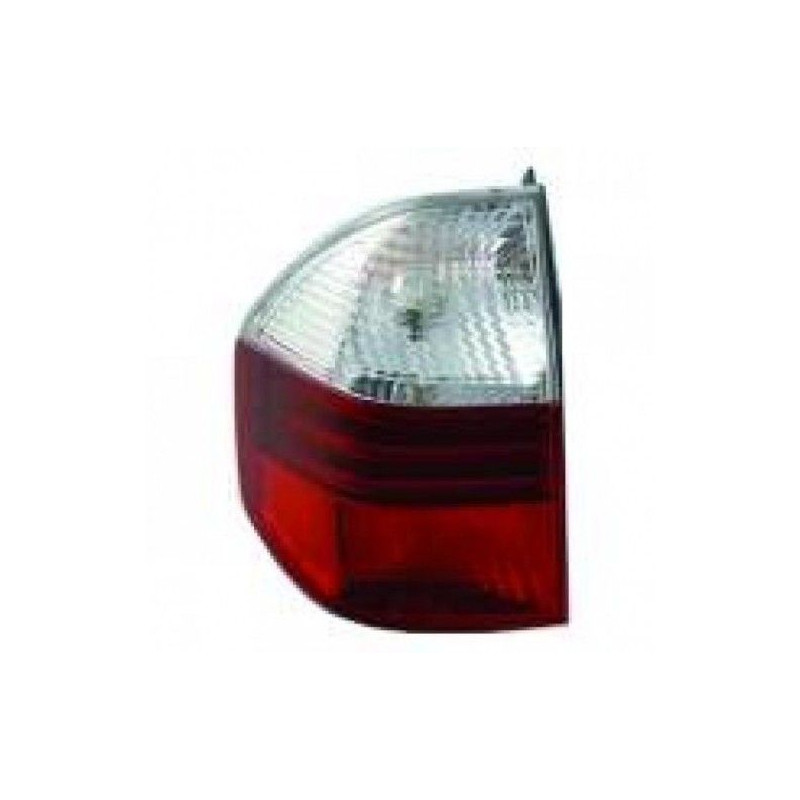 Luz traseira esquerda vermelha branca externa para BMW X3 E83 2006-2010