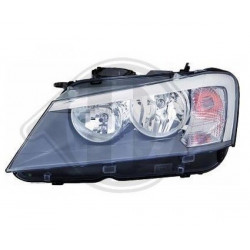 Koplamp rechtsvoor H7+H7 voor BMW X3 F25 2010-2014