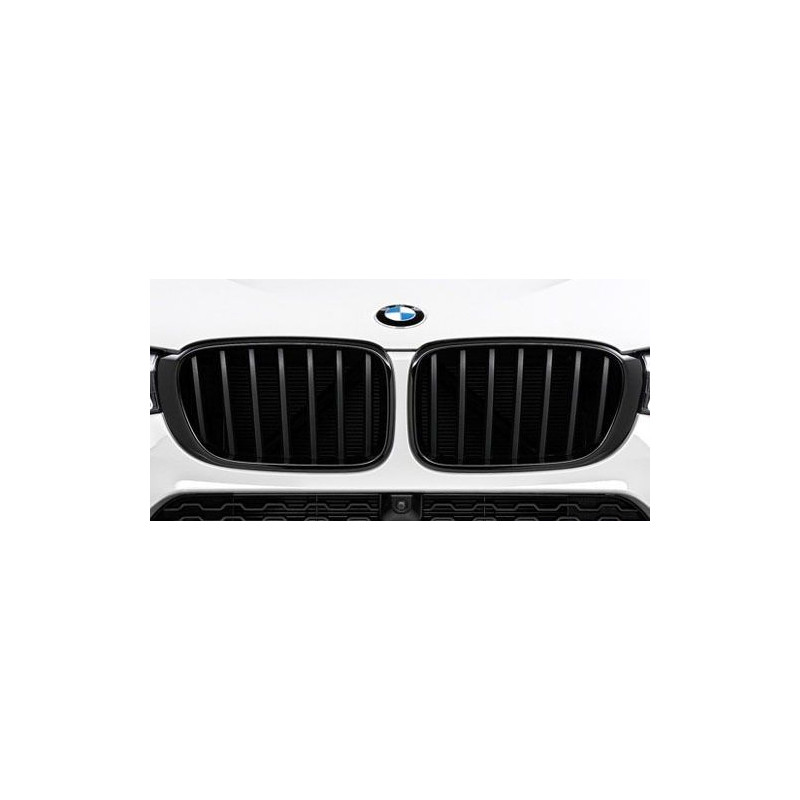 Grades de esteira preta para BMW X4 F26 M Performance