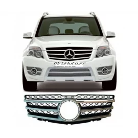Calandre design Noir / Chrome pour Mercedes GLK X204