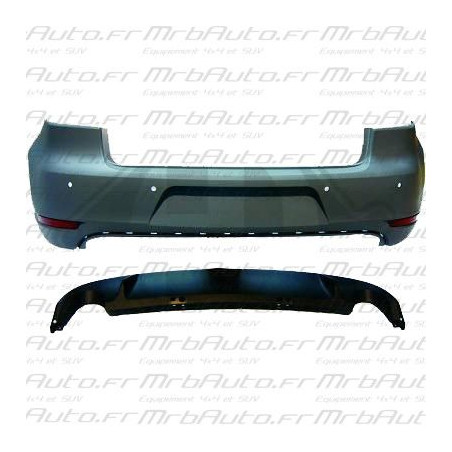 GTI-Look Heckstoßstange für Volkswagen GOLF 6 GTI-Look Heckstoßstange für Volkswagen GOLF 6